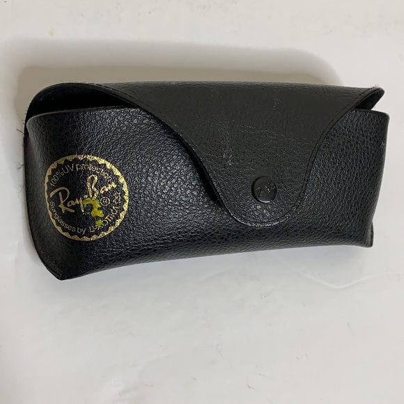 Ray Ban | Bundle Two Black Authentic Eyeglass Cases | SunglassCase | Travel Case - Picture 2 of 14